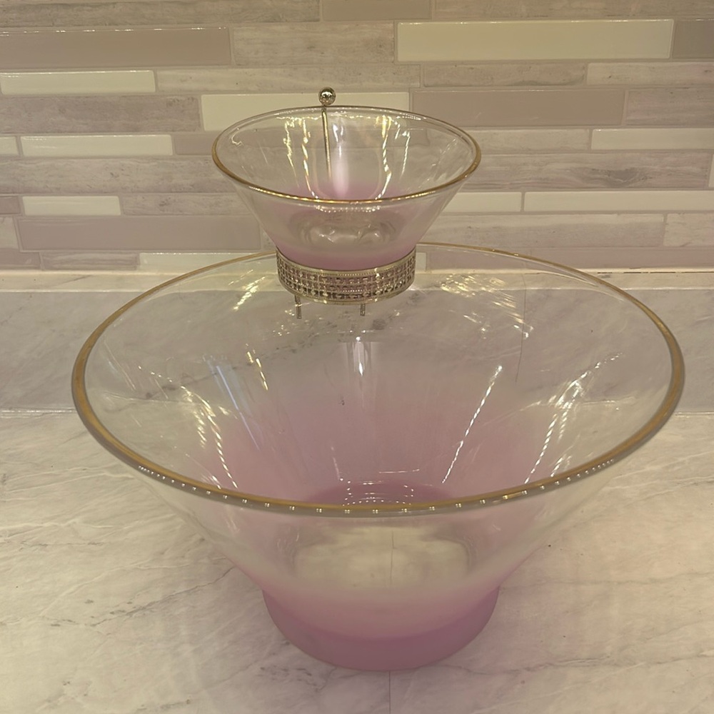 Vintage Pink Blendo Chip n Dip Set